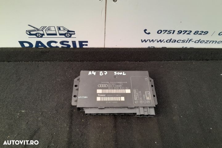 Modul confort 8E0959433BJ 8E0959433BJ Audi A4 B7 [2004 - 2008] Cabrio - 1