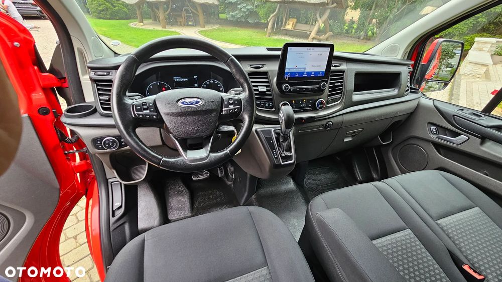 Ford Custom 2,0TDCI L2H2 Automat Nawigacja Duży Wyświetlacz Webasto Led Parktronik Hak Super Stan - 16