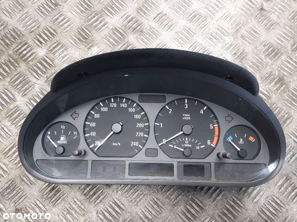LICZNIK ZEGARY BMW E46 LIFT 320D 2.0 D M47 6956972 AUTOMAT - 2