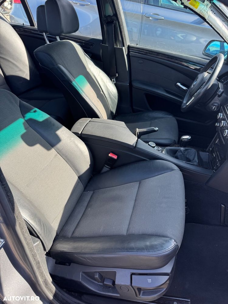 Interior scaune partial piele bmw seria 5 e60 LCI - 1