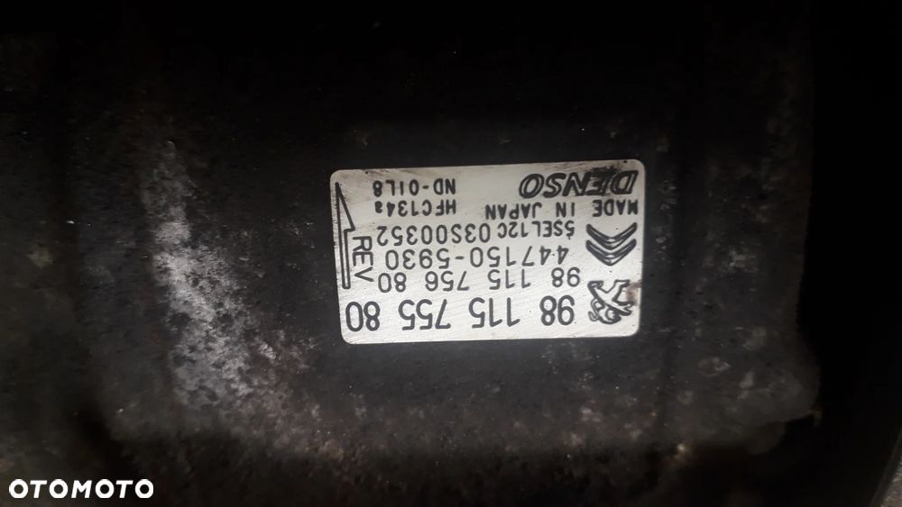 sprężarka klimatyzacji 9811575580 5sel12c  Citroen c4 I lift 1.6 VTI - 2
