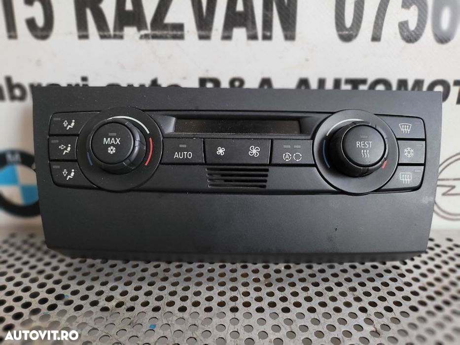 Panou Modul Clima Climatronic Bmw E90 E91 E87 E81 E92 E93 Cod 6958536 - 2