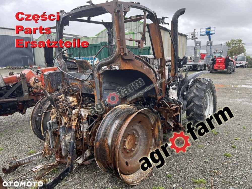 Case Maxxum 115 CVX części, silnik, skrzynia, most - 3