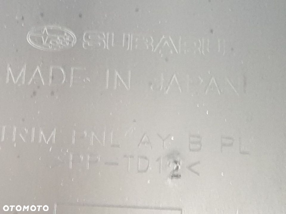 SUBARU FORESTER V 19 22r Osłona Słupka B Środkowego 2.0 e BOXER - 9