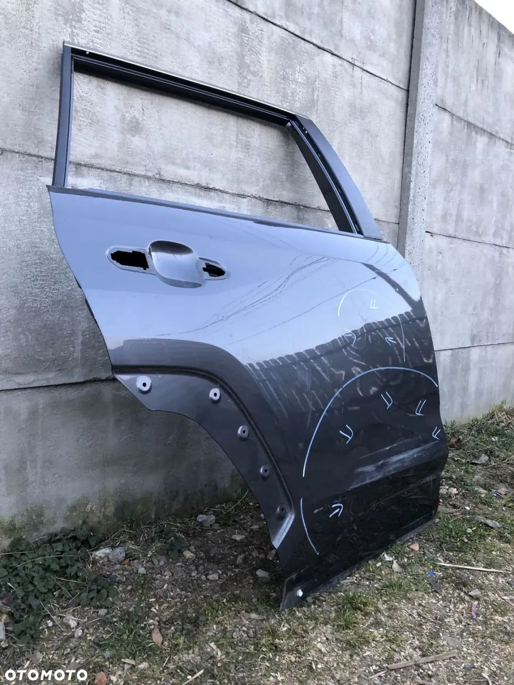 TOYOTA RAV4 V 2019- DRZWI PRAWE TYLNE TYŁ CHROM LISTWA WARSZAWA - 3
