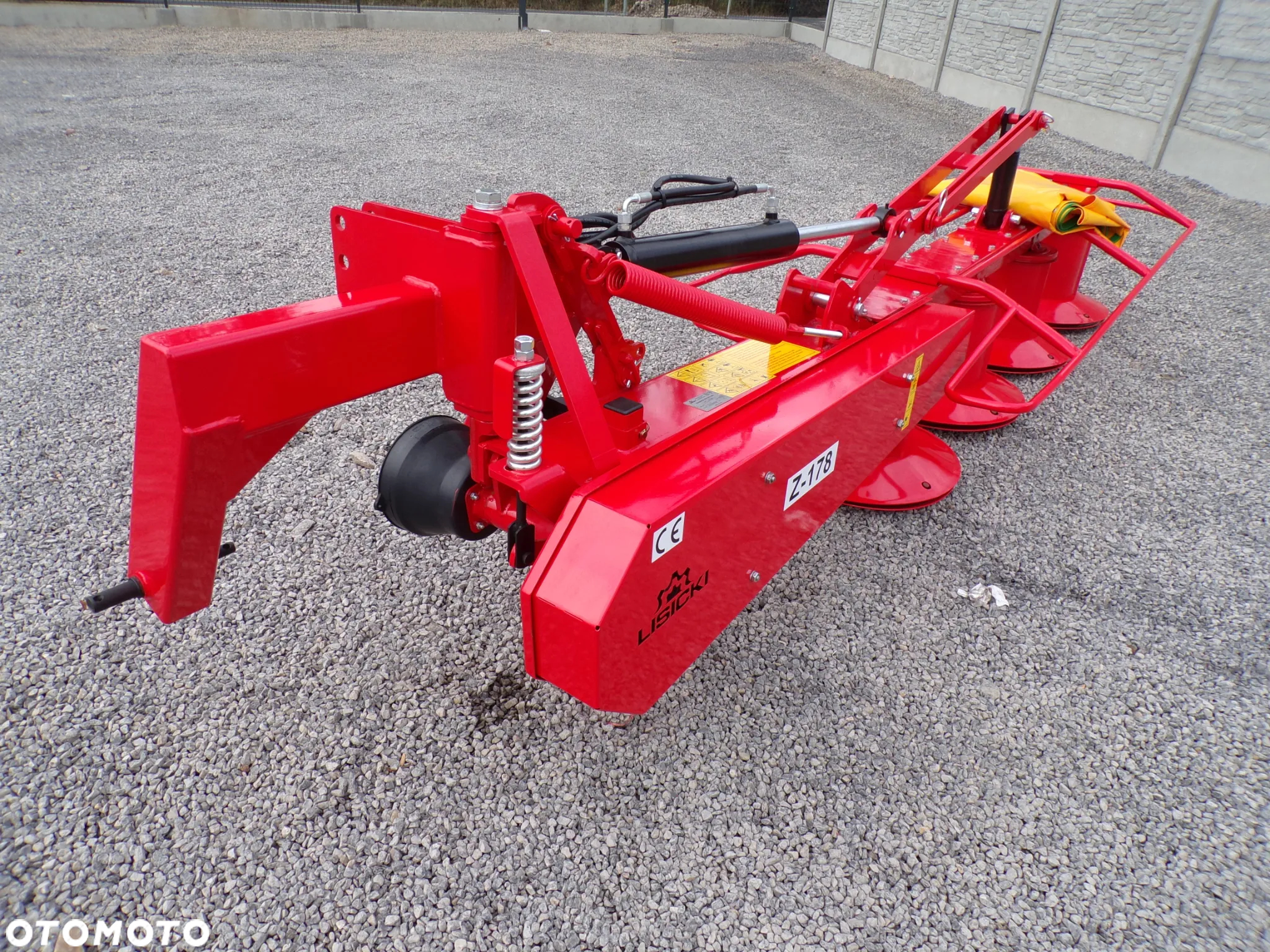 KOSIARKA ROTACYJNA 4 BĘBNOWA/Producent: Lisicki/szerokość robocza 2,6 m/HYDRAULICZNA/WAŁEK WOM/OD RĘKI/darmowy transport - 2