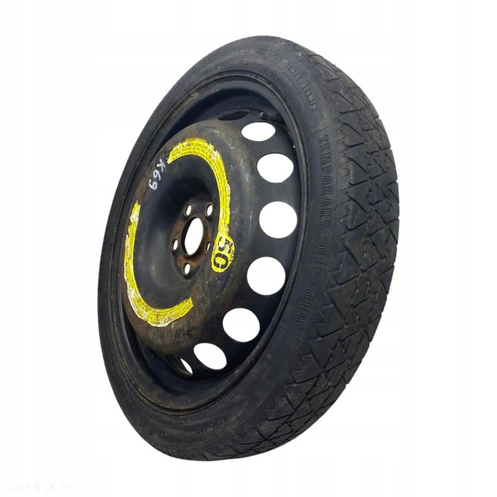 KOŁO DOJAZDOWE AUDI A3 8L TT 8N VW GOLF IV BORA 125/70R18 5X100 ET38 - 7