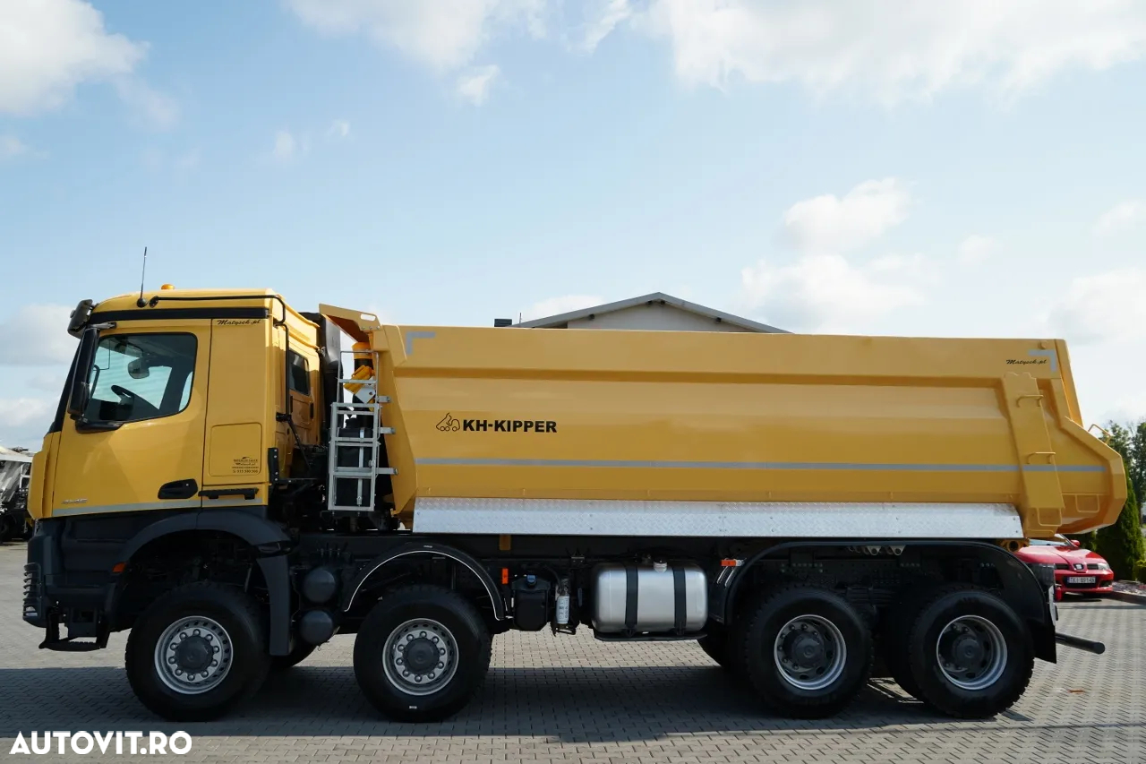 Mercedes-Benz AROCS 4145 / 8x8 / BASCULATOR SPATE / KH KIPPER / EURO 6 - 8