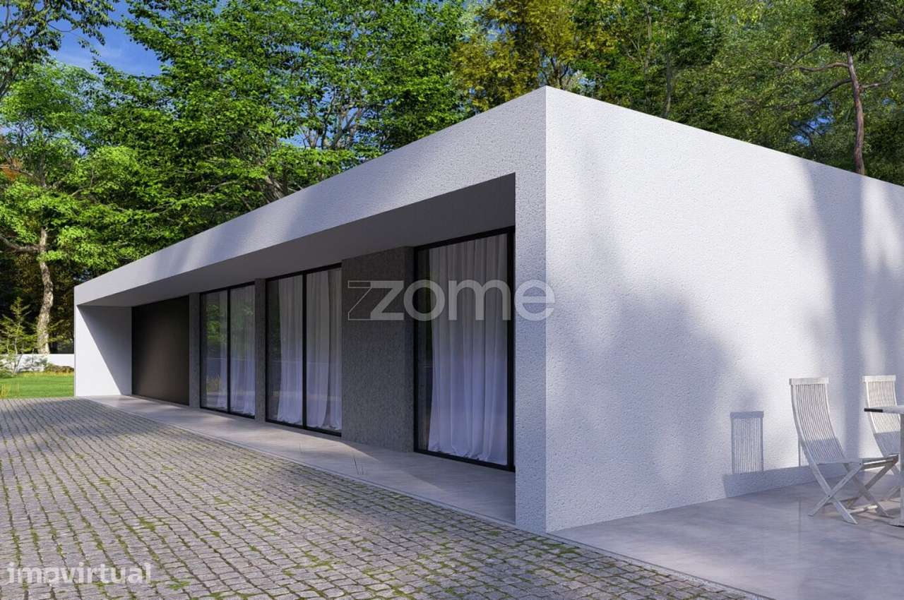 Lote Urbanizável com projeto aprovado para moradia geminada T3. - Grande imagem: 4/17