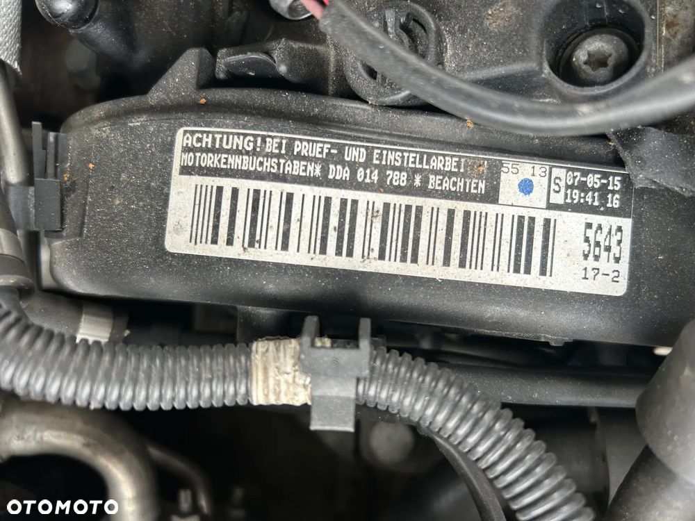 SILNIK KOMPLETNY 2.0TDI DDA DDAA VW PASSAT B8 - 2