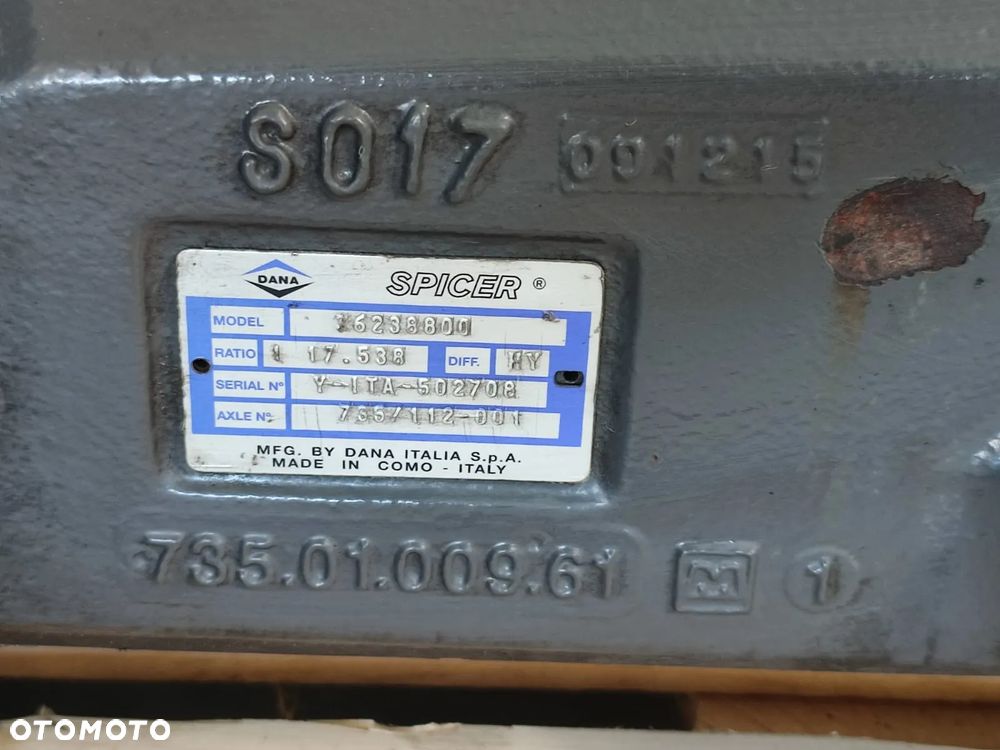 Most napędowy Spicer 735/112  36238800 Valtra N123 - 11