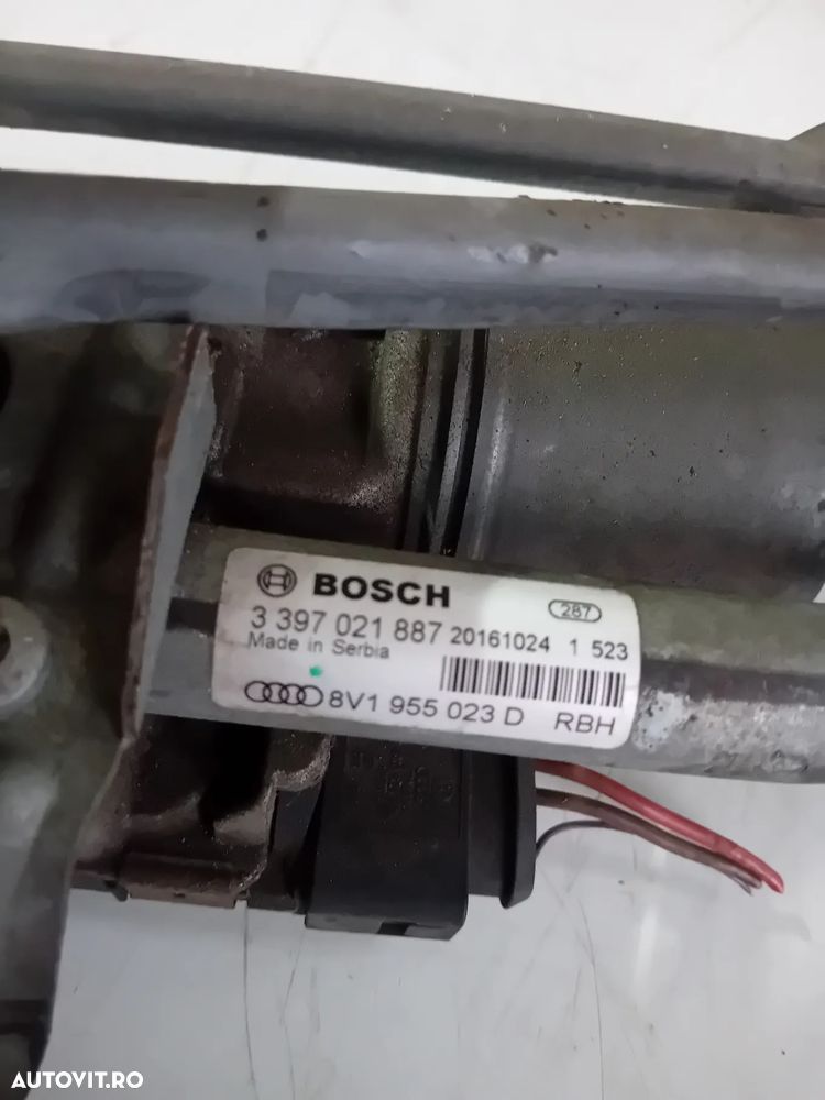Ansamblu Cu Motoras Stergatoare Audi A3 8V An 2013-2020 Cod OEM 8V1955023D Volan Stanga - 6