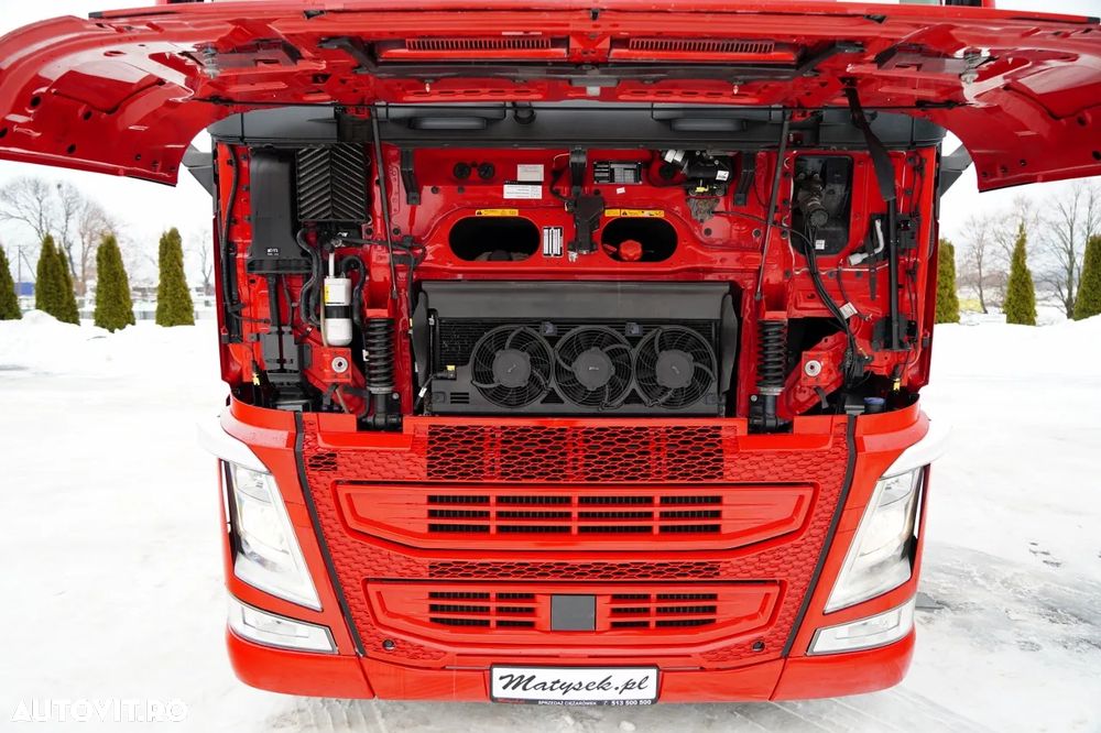 Volvo FH 460 / 7.45 M CORTINĂ / SOLO / I-SAVE / I-PARK COOL / PUNTE RIDICABILĂ ȘI DIRECȚIE / - 37