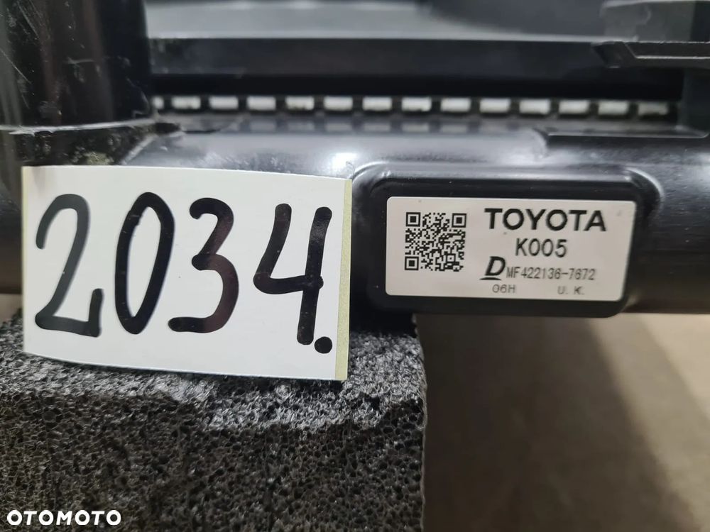 Toyota Yaris 4 IV wentylator +chłodnica wody komplet 4221367672 - 8