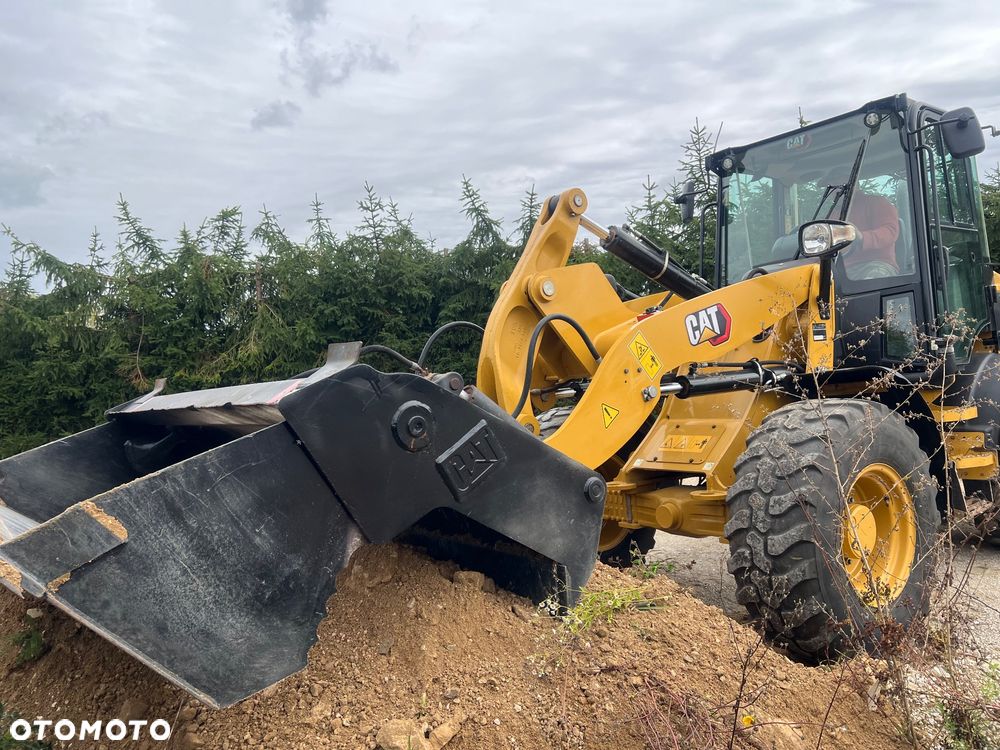 Caterpillar ŁADOWARKA CAT 908M 21r łyżka szczęka widły krokodyl 906 907 H przegubowa łamana Catepillar - 8