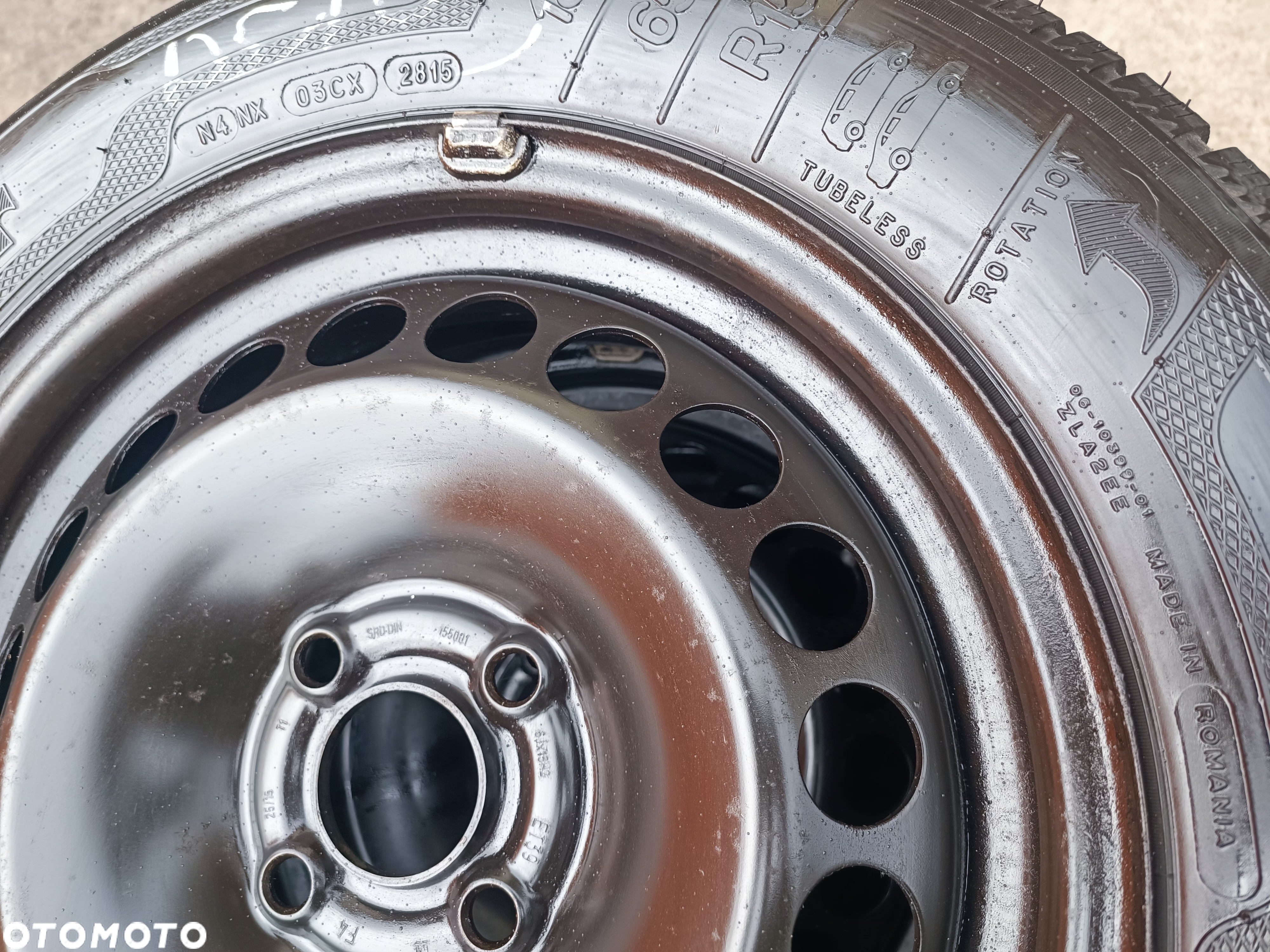 4x100 Felgi Stal Stalowe 15 Koła zimowe zima OPEL MERIVA A ASTRA G H CORSA D E VECTRA A B CHEVROLET Fiat Grande Punto Evo ALU-RAD Legnica 185/65 6,5mm - 3