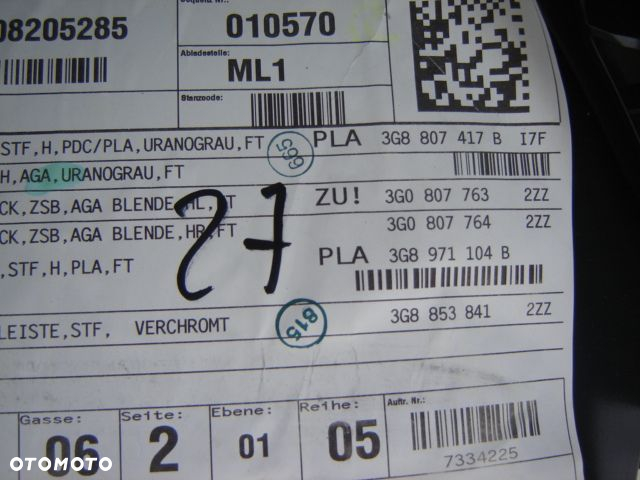VW ARTEON ZDERZAK TYŁ IDEALNY LI7F 6PDC - 3