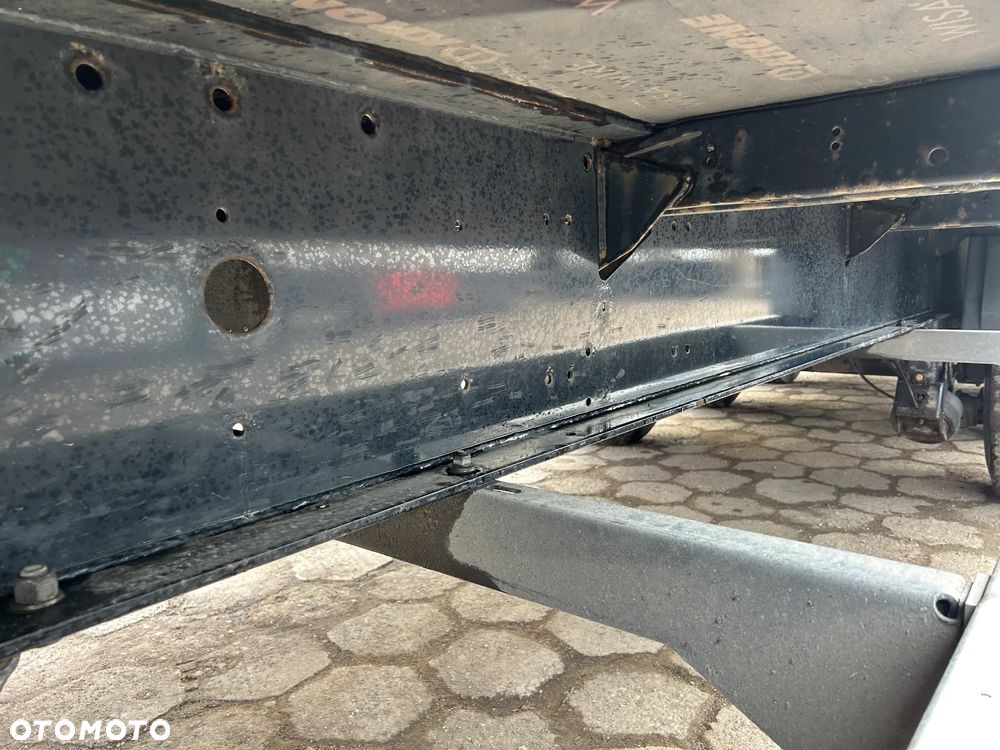 Krone FIRANKA / NOWE OPONY DUNLOP / OŚ PODNOSZONA / BARDZO ŁADNA RAMA / OSIE KRONE / DWA KOŁA ZAPASOWE / NACZEPA 2018 ROK !! - 22