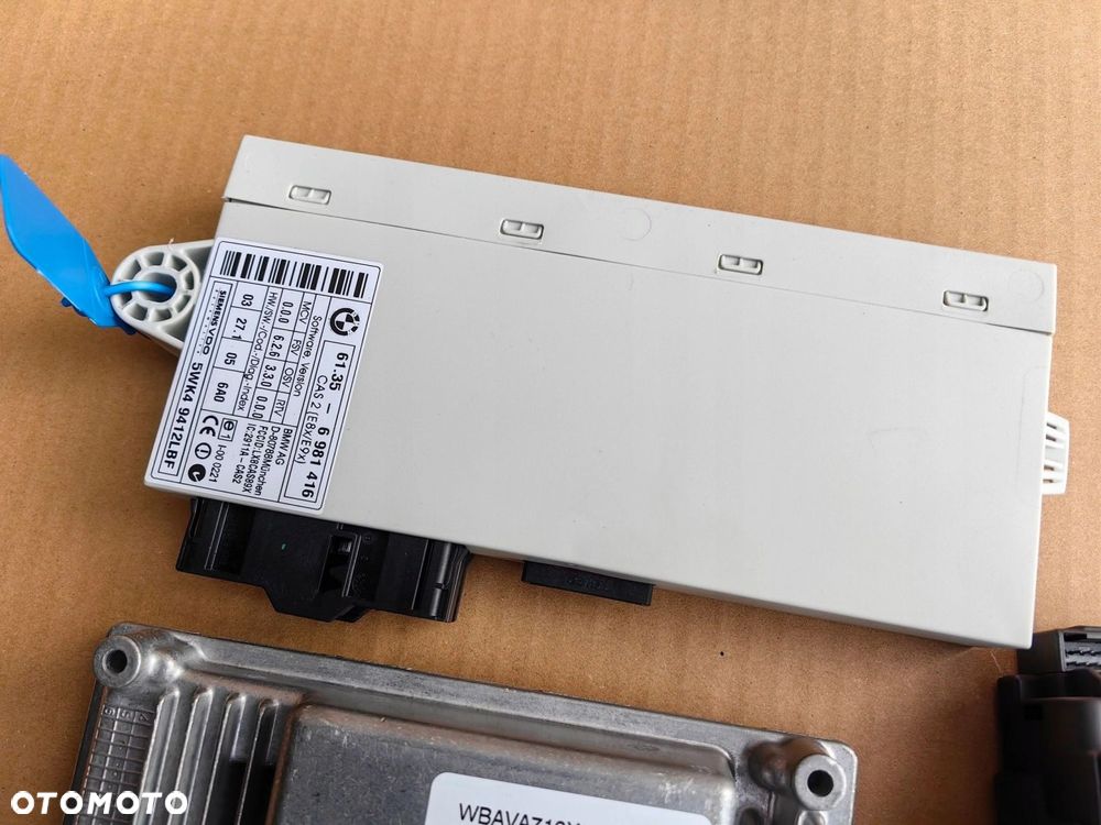 Komputer silnika zestaw startowy BMW N46B20B N46 2.0 150KM 7561834 - 2