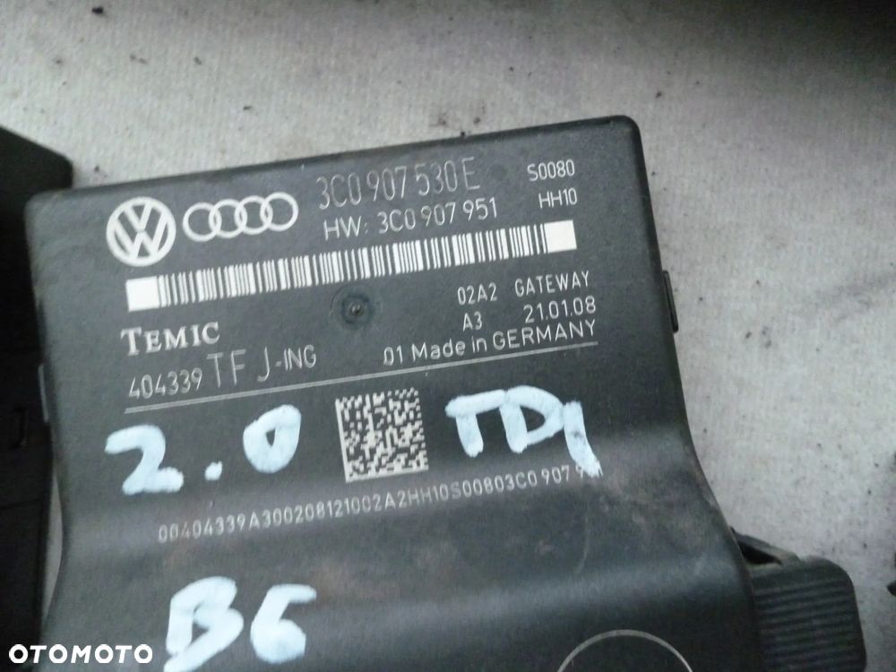 VW PASSAT B6 2.0 TDI IMMO ZESTAW STARTOWY - 4