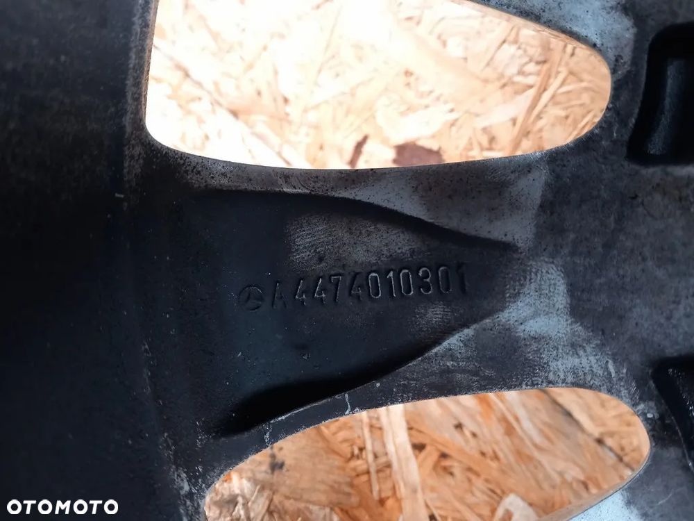 felga aluminiowa a4474010301 6.5jx16h2 et52 mercedes vito w447 - 4