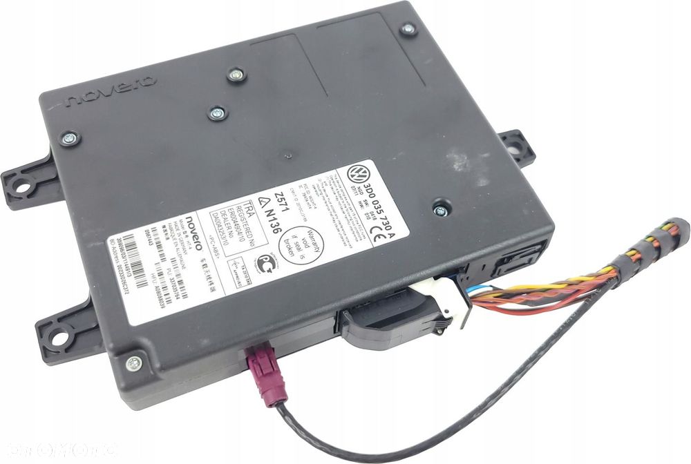 VW PHAETON II LIFT MODUŁ STEROWNIK TELEFONU BLUETOOTH 3D0035730A