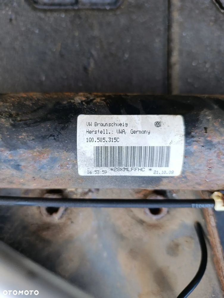 VW EOS 2.0 TDI ZAWIESZENIE BELKA TYŁ TYLNE 1Q0505315C - 5
