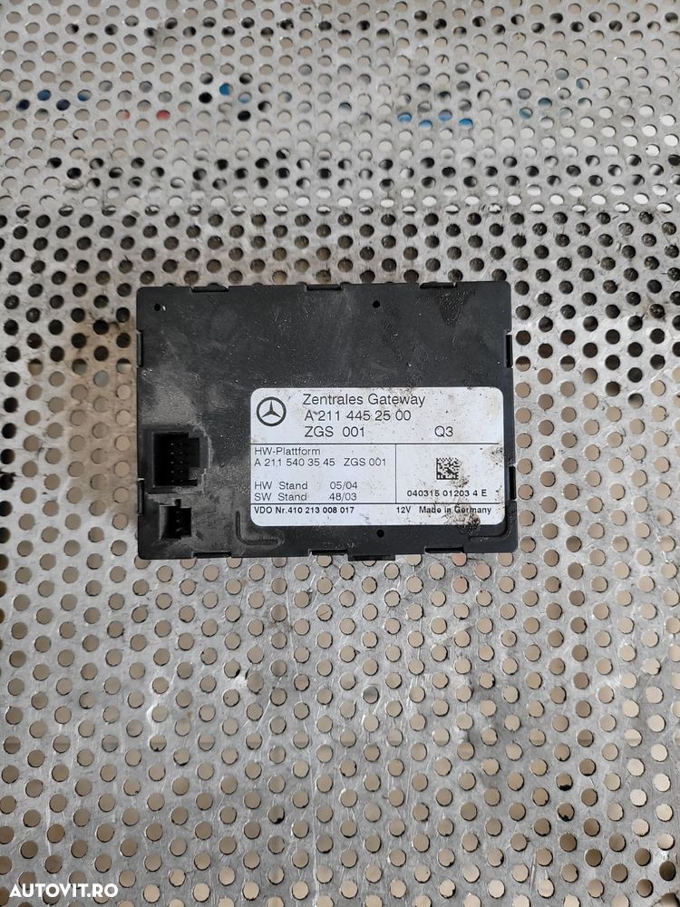 Modul Inchidere Centralizata Mercedes E Class W211 Cod A2114452500 Dezmembrez Mercedes E Class W211 2.7 Cdi Automat Cod Motor 612 Volan Stanga Xenon - 2