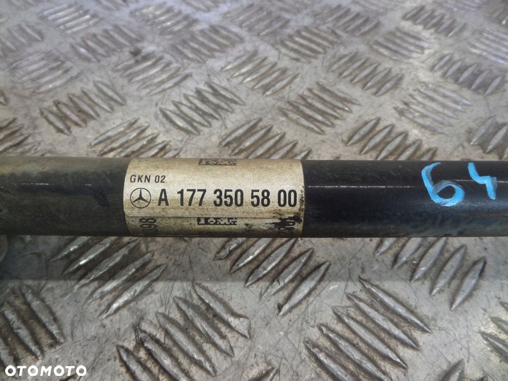 półośka półoś tył a klasa 177 w177 a1773505800 - 4