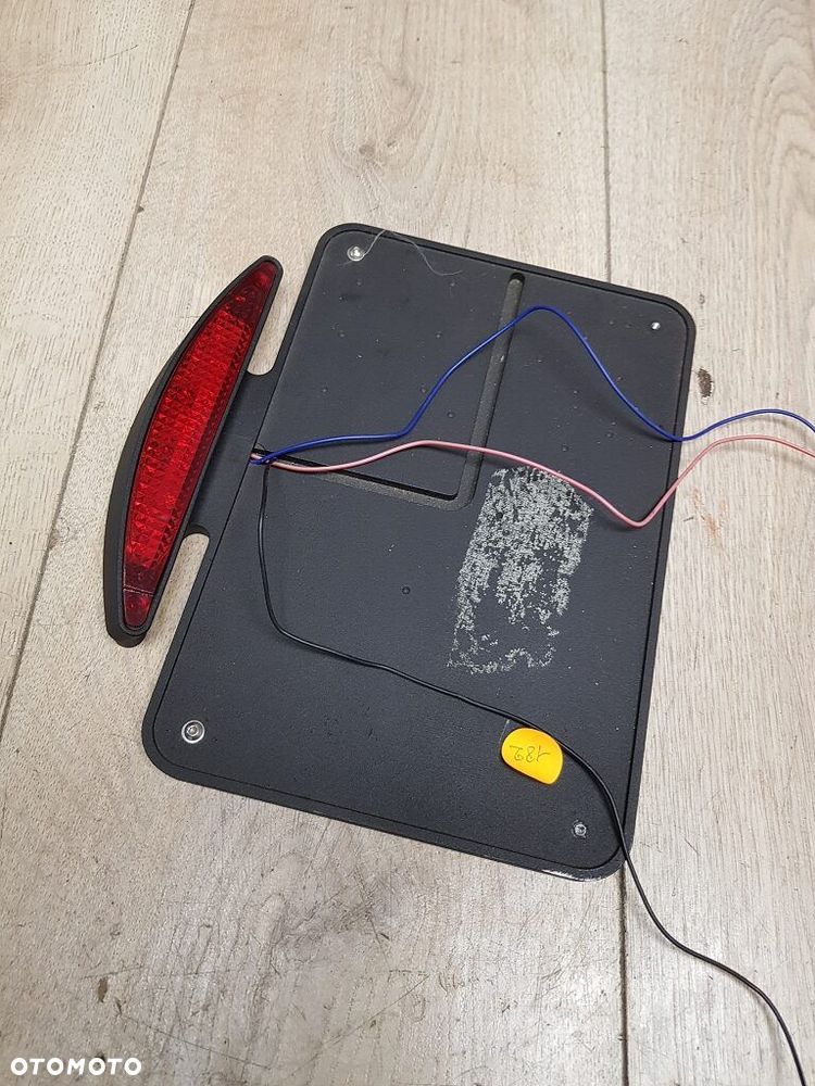 Uchwyt tablicy boczny lampa led Harley Chopper Cruiser - 7