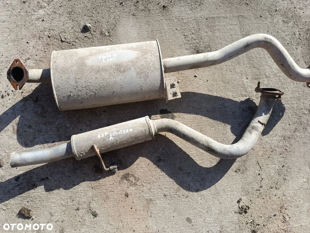 Tłumik wydech końcowy środkowy Opel Frontera B 2.2 DTI - 1