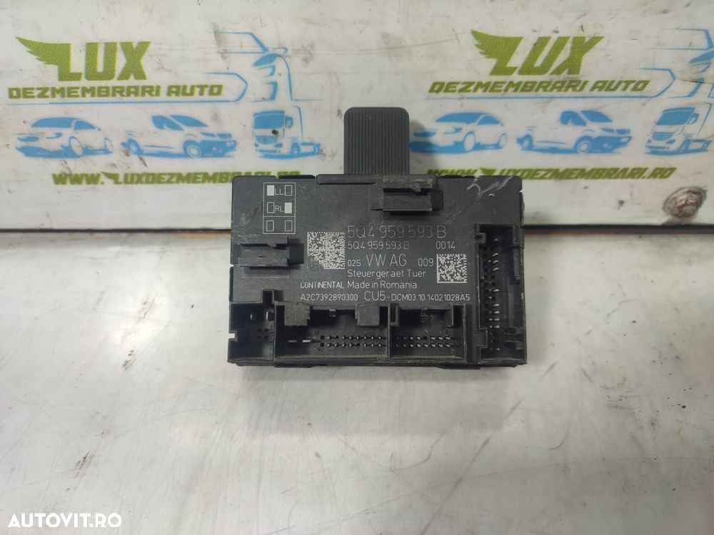 Modul usa stanga fata 5Q4959593B Volkswagen VW Golf 7 [2012 - 2017] - 1