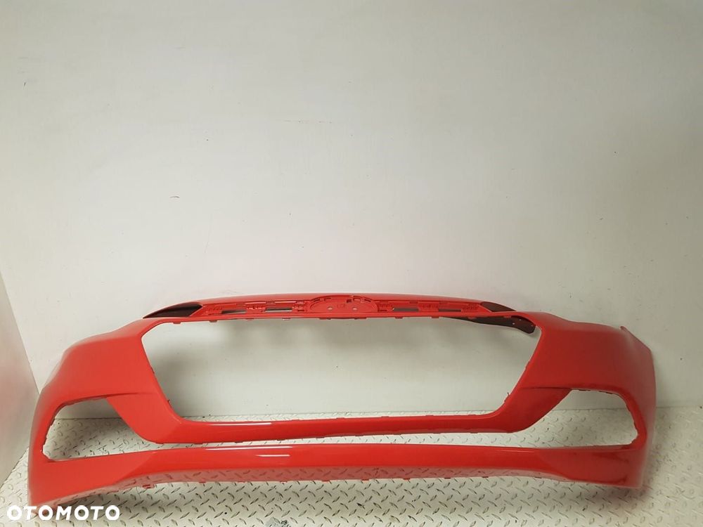 FABRYCZNIE NOWY ORYGINALNY ZDERZAK PRZEDNI PRZÓD HYUNDAI I20 II 2 12-18 CZERWONY 86511-C8000 - 2