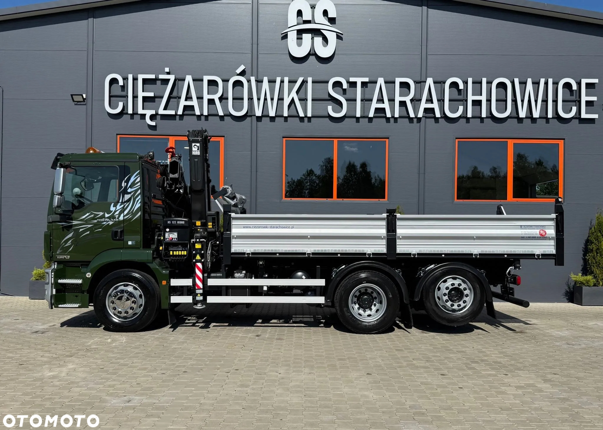 MAN MAN TGM TGS TGX 26.340 // E5// Klima // 6x2 6x4 //WYWROTKA 3-S / HIAB XS 122 HIDUO // KIPPER // KRAN // KRANE - 3