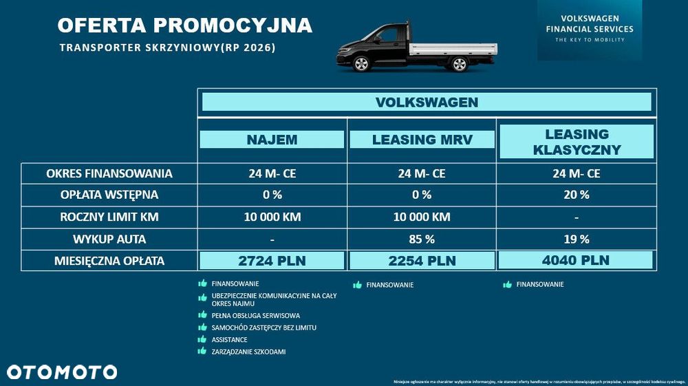 Volkswagen Transporter Skrzyniowy - 3