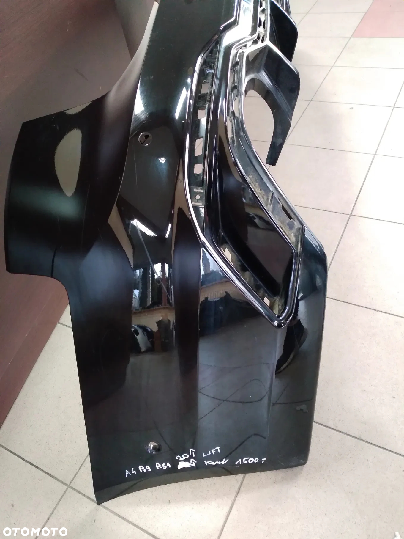 Audi RS4 B9 A4 B9 Lift Kombi Zderzak Tył Tylny 8W9807511AJ - 3