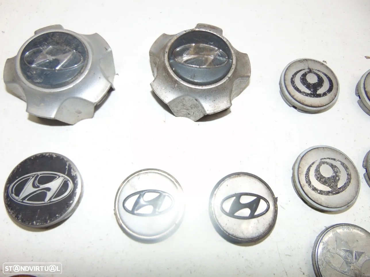 Antigos centros jantes Hyundai/Mazda/Daewoo/Kia/Subaru/Seat/jaguar - 2