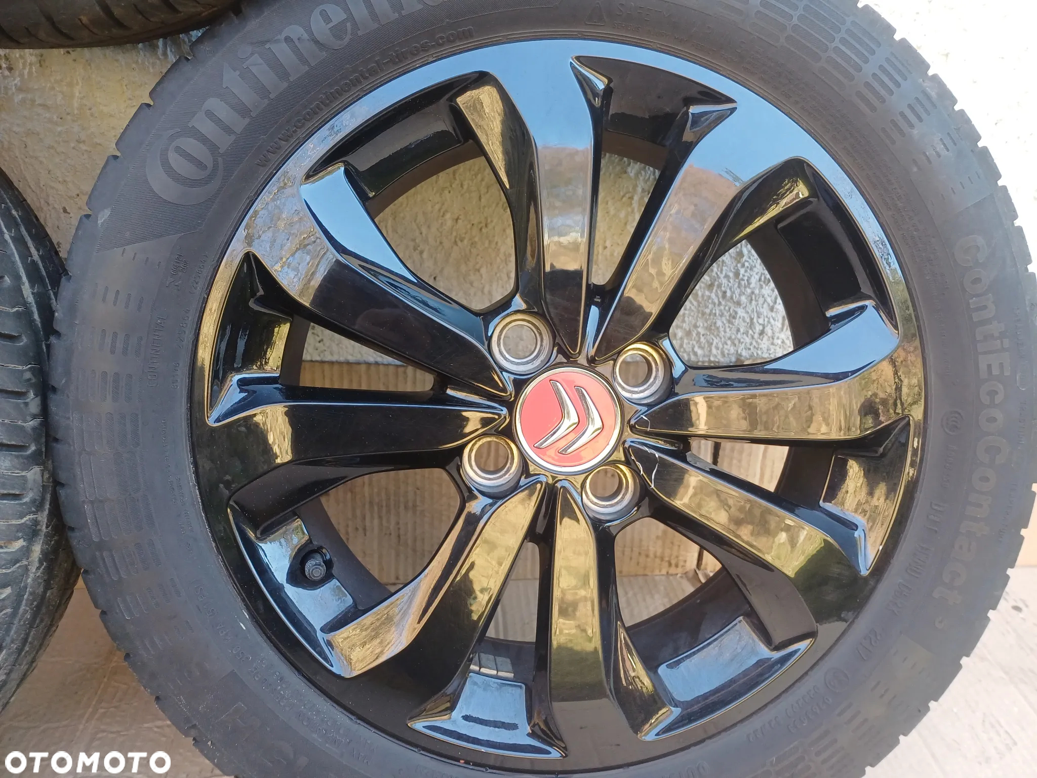 Felgi aluminiowe koła peugeot 108 Citroen C1 II AYGO II 165/60r15 Continental - 8