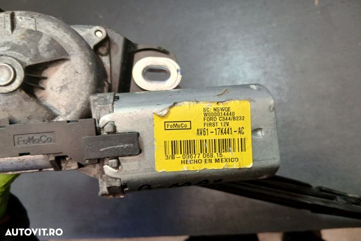 Motoras stergator luneta AV61-17K441-AC AV61-17K441-AC Ford B-MAX 1 [ - 4