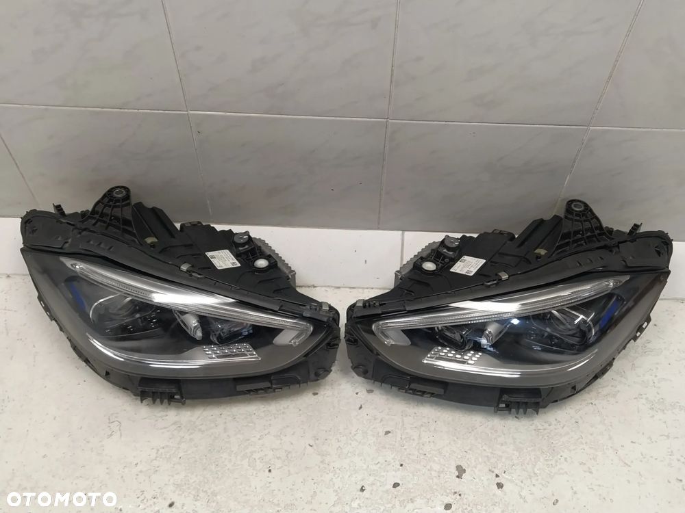 MERCEDES C-KLASA W206 LAMPA LAMPY REFLEKTOR REFLEKTORY PRZÓD PRZEDNIE LEWA PRAWA DIGITAL LIGHT PRZETWORNICE KOMPLETNE ORYGINAŁ - 3