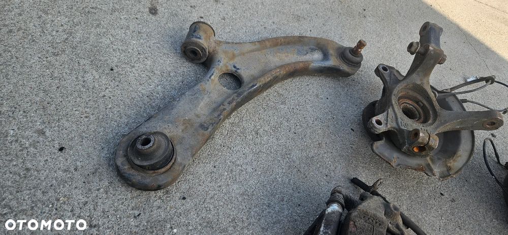 Amortyzator sprężyna zacisk wahacz lewy prawy przód przedni zwrotnica piasta ABS Opel Agila B 1,3 CDTI 2009r - 6