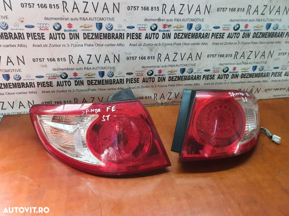 Stopuri Lampa Stop Tripla Stanga Dreapta Hyundai Santa Fe 2006-2012 - 2