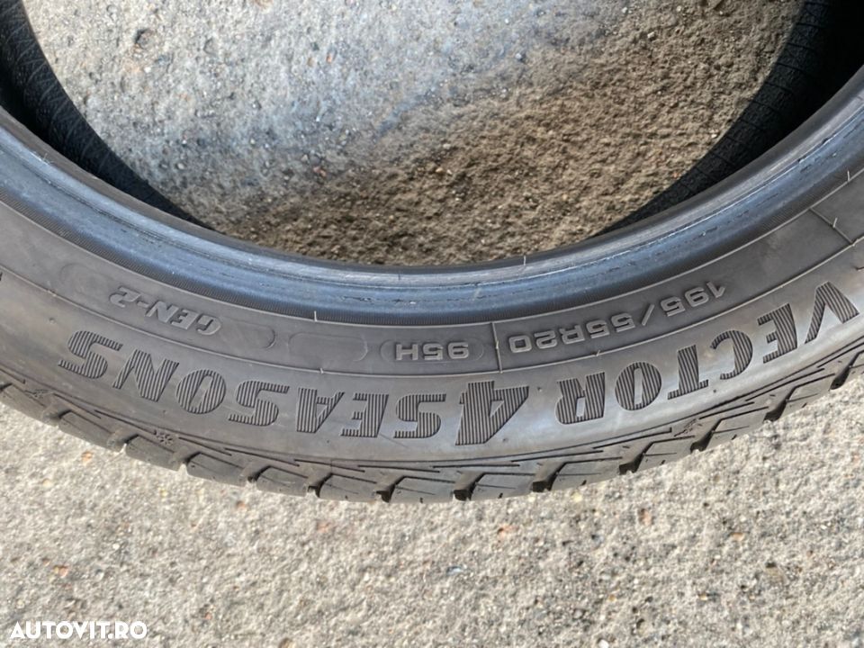 vand 2 anvelope 195/55/20 goodyear allseason la 7mm - 4