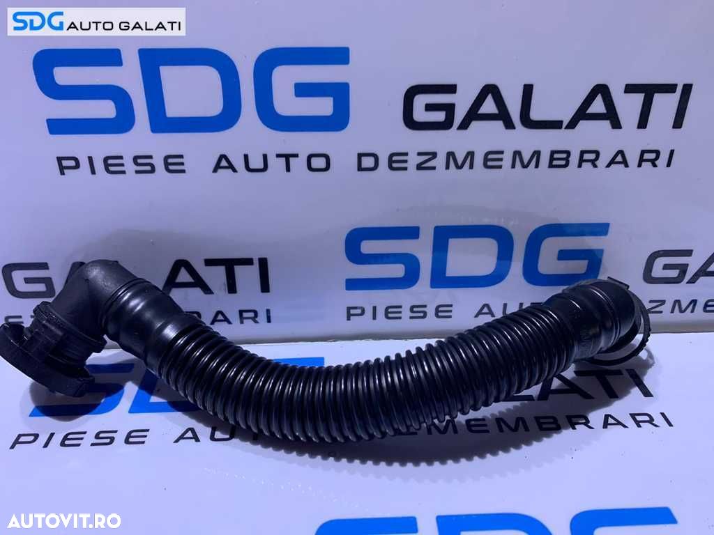 Conducta Tub Tubulatura Racord Aer Epurator Gaze Seat Altea 1.6 TDI CAYC 2004 - 2015 Cod 03L103493G - 1
