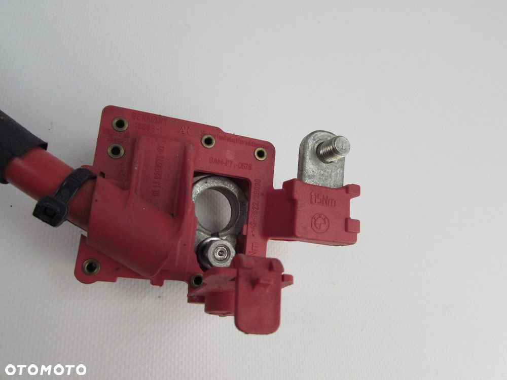 BMW E60 E70 E81 E84 E90 F10 F20 F30 X5 KLEMA PLUSOWA PIROTECHNICZNA 9203570 - 3