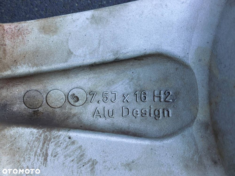 FELGI ALUMINIOWE 4SZT 5x112 7,5Jx16 FI66,6 MERCEDES DEZENT KBA44786 - 4