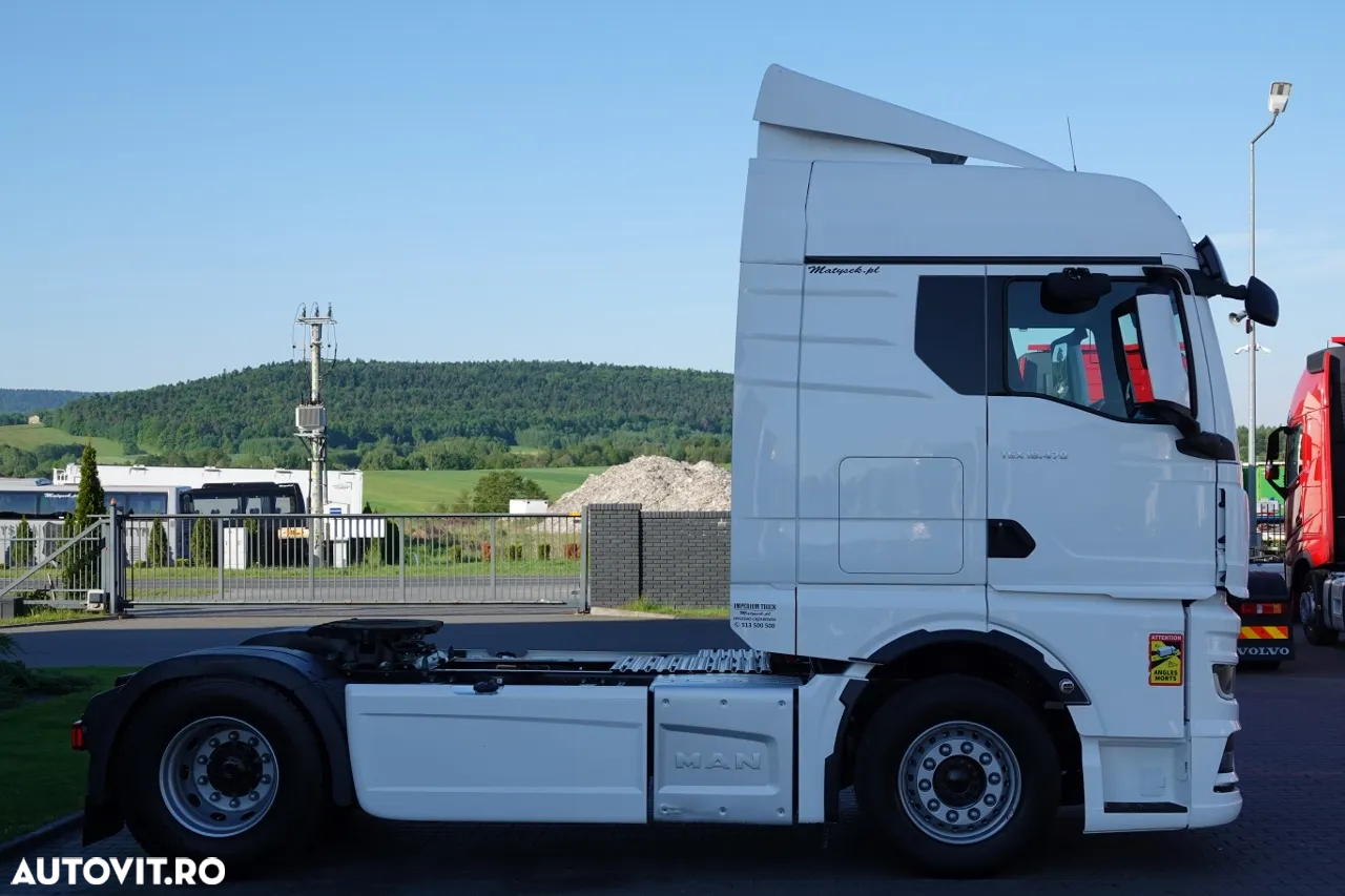 MAN TGX 18.470 / RETARDER / TOATE PE PERNE / MODEL NOU / GM / ANVELOPE 100% / DUPA CONTRACTUL DE SERVICE - 9