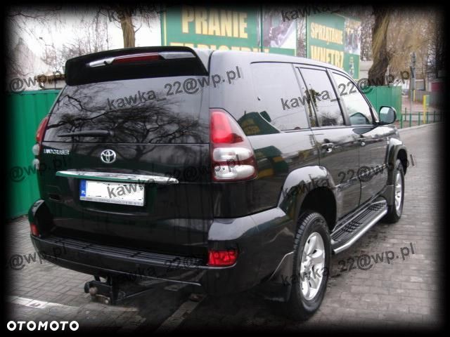TOYOTA LAND CRUISER LOTKA SPOILER NA KLAPĘ PODKŁAD - 8