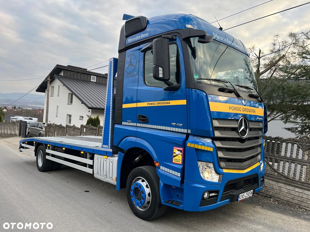 Mercedes-Benz ACTROS 1840 | MP4 | Euro 6 | 4x2 | Nowa Zabudowa | Autolaweta 7,80m | Xenon | Klimatyzacja Postojowa | z Niemiec | Pomoc Drogowa | Stan PERFEKCYJNY | - 12
