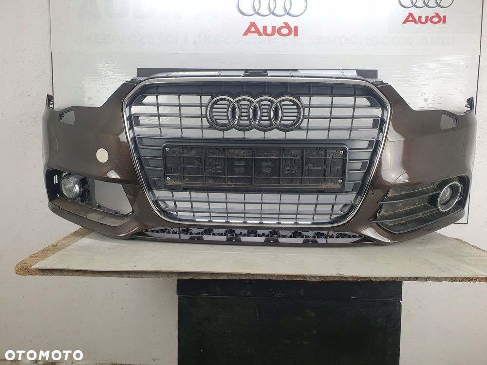 ZDERZAK AUDI A1 8X 8X0 PRZED LIFTEM 2010-2015 ORYGINAŁ OE GRILL ATRAPA - 1